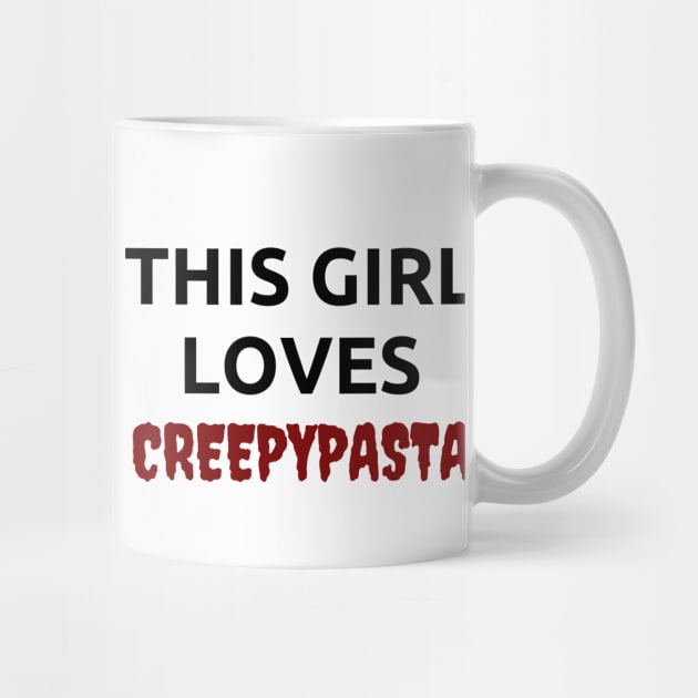 Girl Loves Creepypasta Spooky Halloween by Mellowdellow